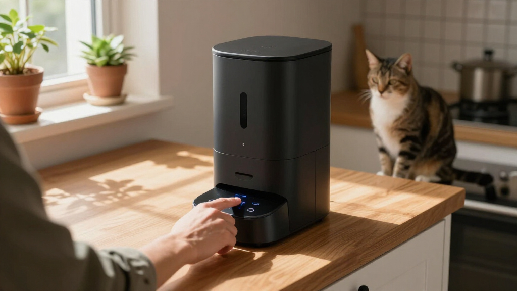 smart pet feeders auto