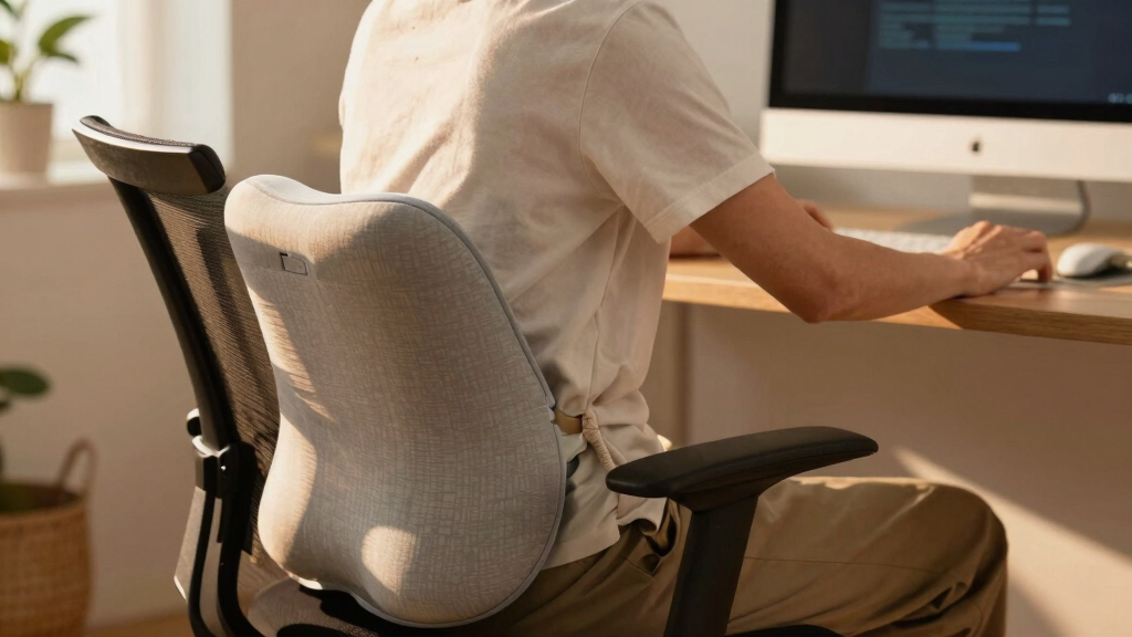 ergonomic lumbar support pillow