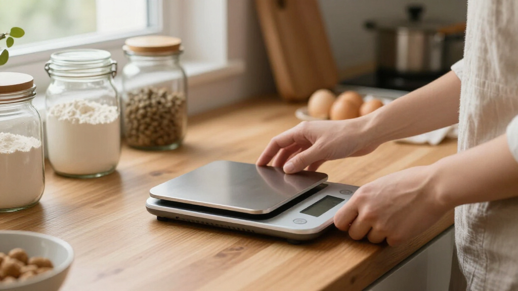 smart scale for recipe scaling baking