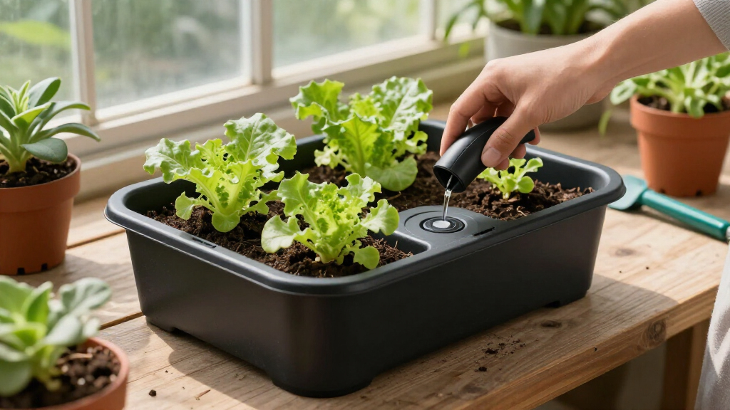 best self watering containers for vegetables