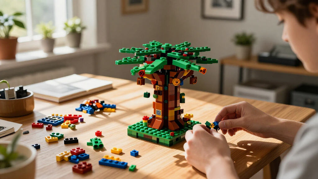 lego zelda great deku tree set