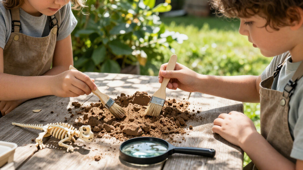 kids dinosaur excavation kits