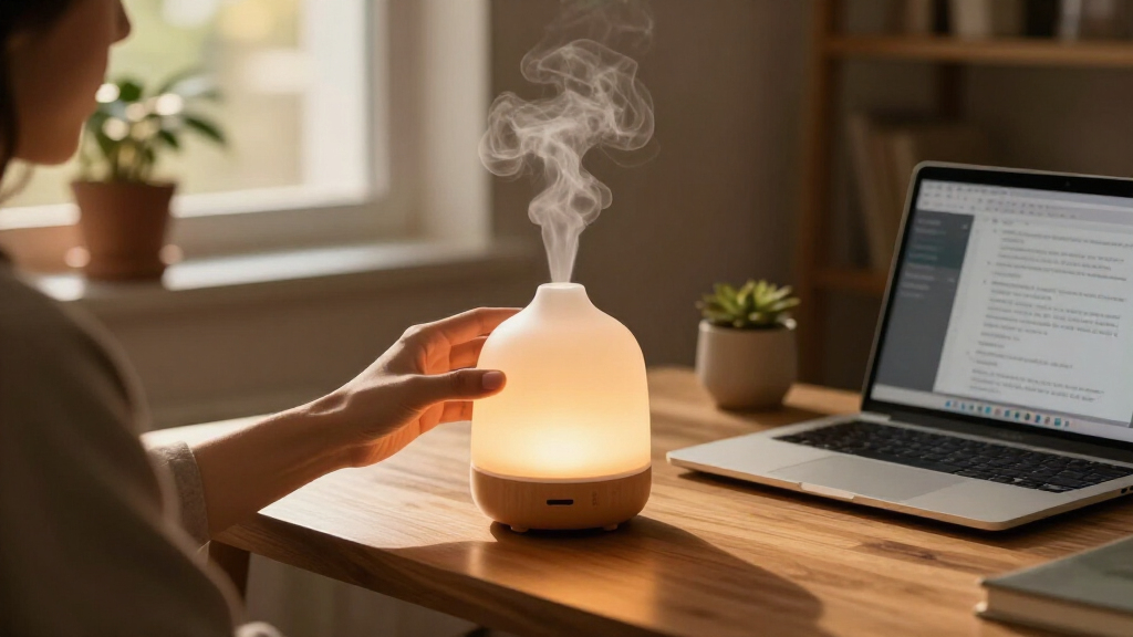 essential oil diffuser for study