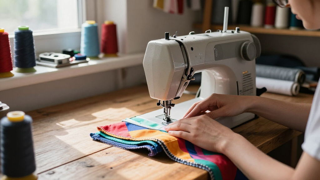 computerized sewing machine for professional crafters
