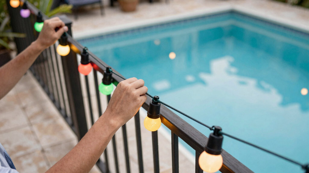patriotic outdoor string lights