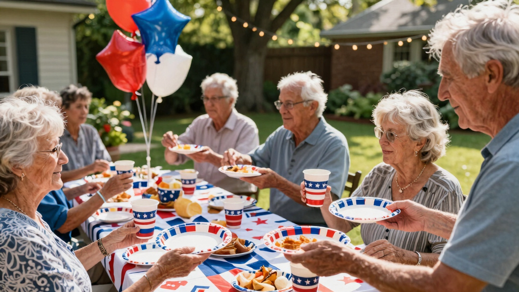 patriotic outdoor party supplies