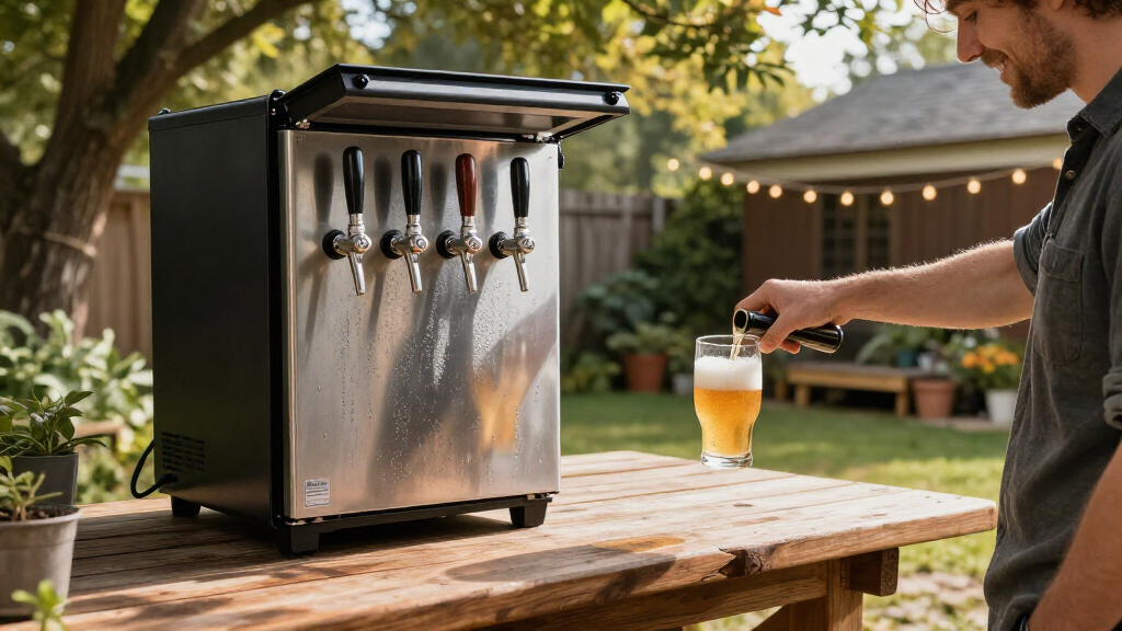 outdoor kegerator