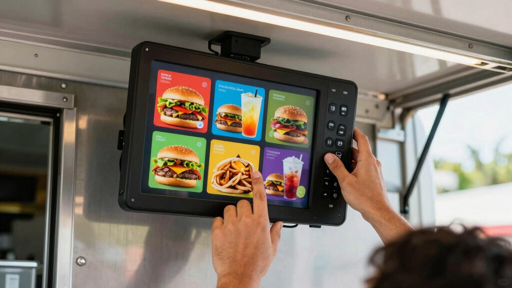 best digital signage displays for food trucks