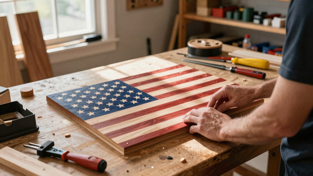 patriotic woodworking project kits