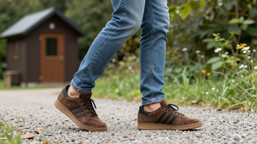 best adidas brown sneakers