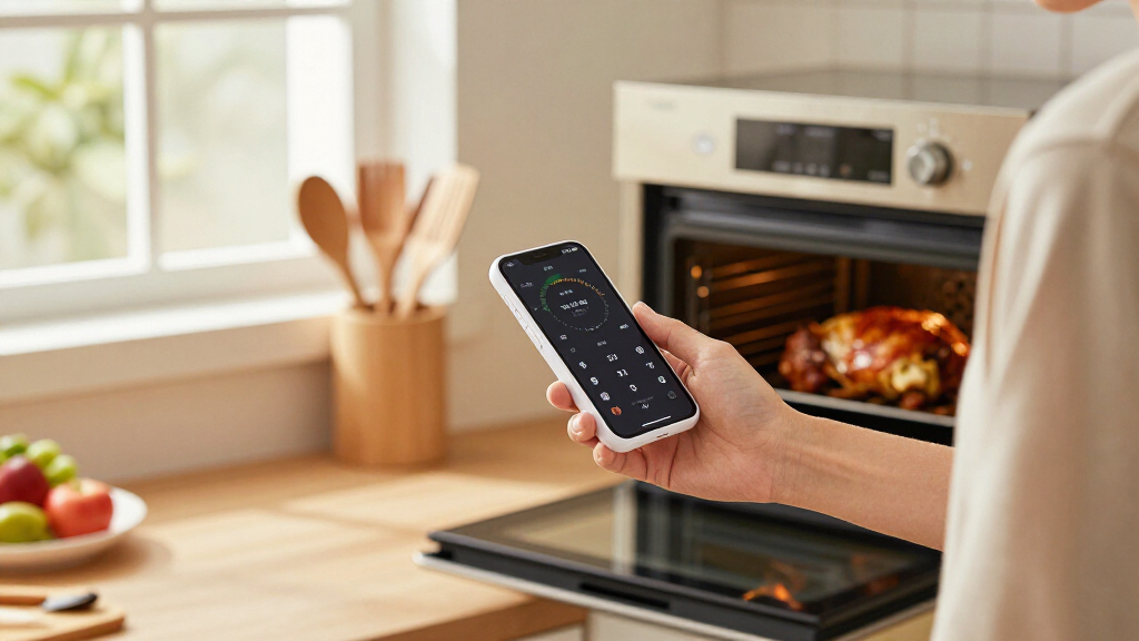 wireless meat thermometer for ovens