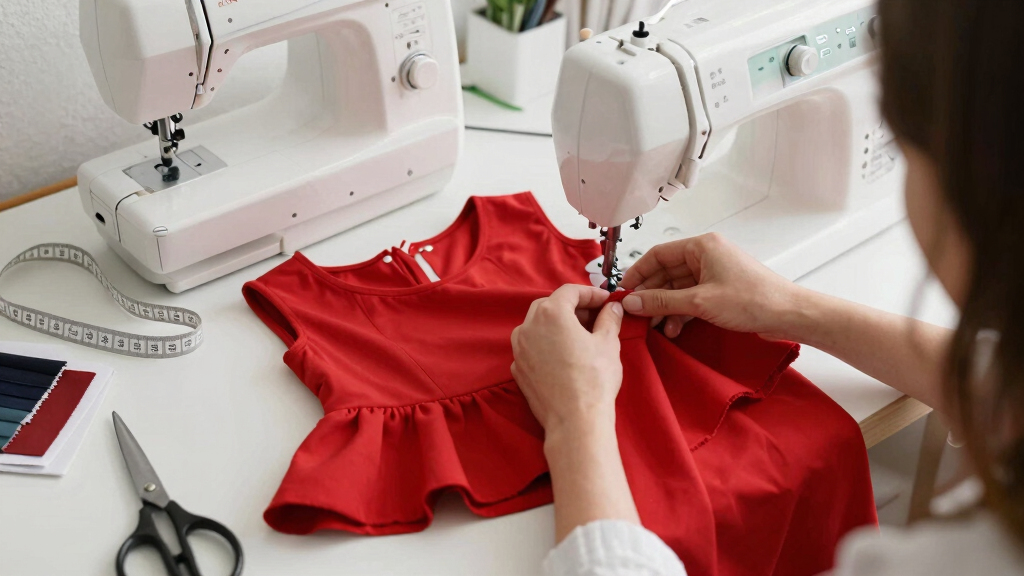 best red peplum dresses