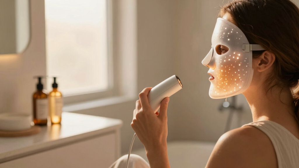 rechargeable led skincare mask
