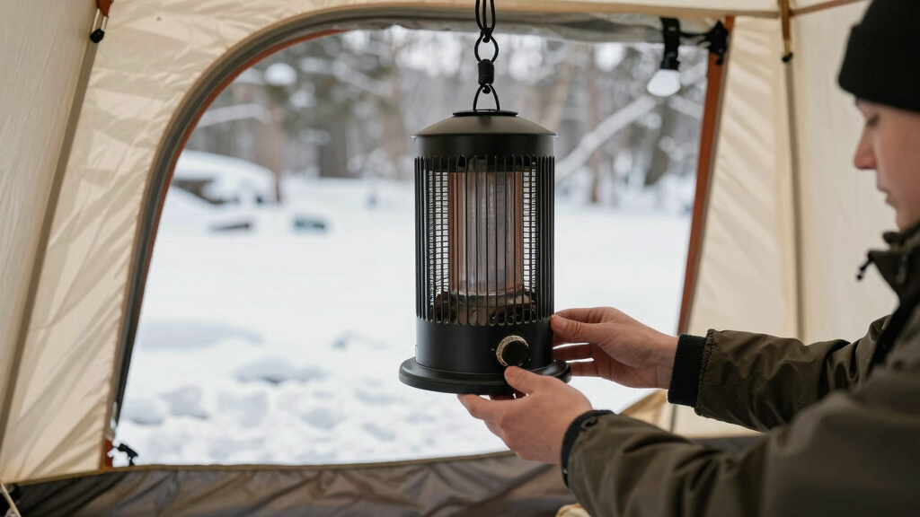 best vented tent heater system for winter camps
