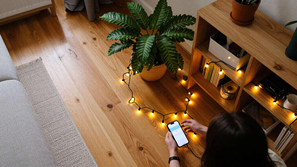 smart indoor string lights