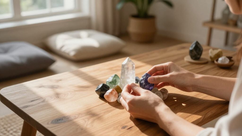 chakra healing crystals