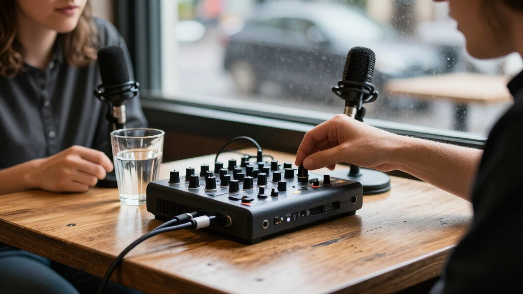 portable podcast mixers
