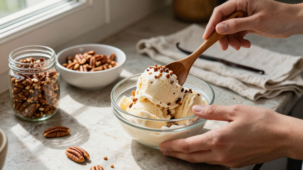 Creamy Delight: Best Butter Pecan Ice Cream Recipe for Summer!