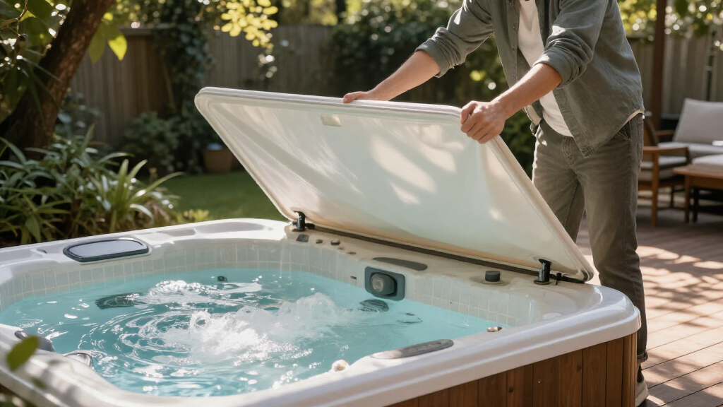 best hot tub cover lifter