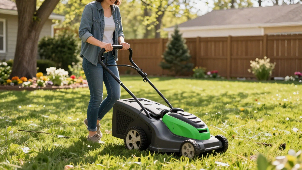 electric mower