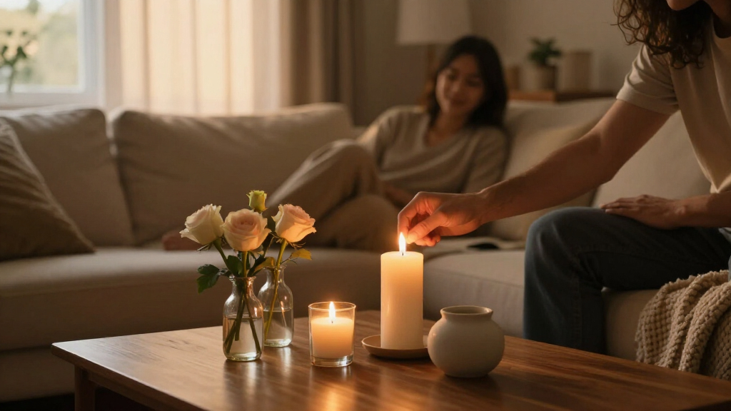 home fragrance ideas for a romantic night in