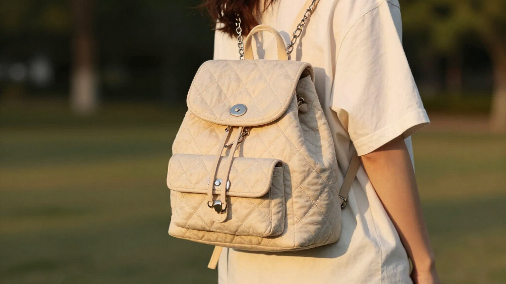 quilted backpack purses