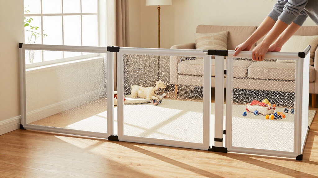 pet gate room divider extra wide