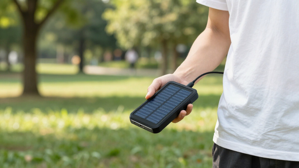 solar-powered portable phone chargers