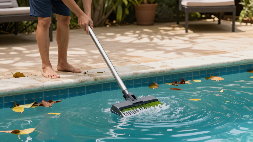 fall pool cleaning tools