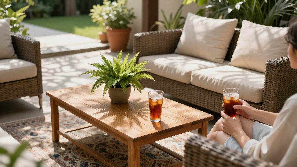 best outdoor living room furniture