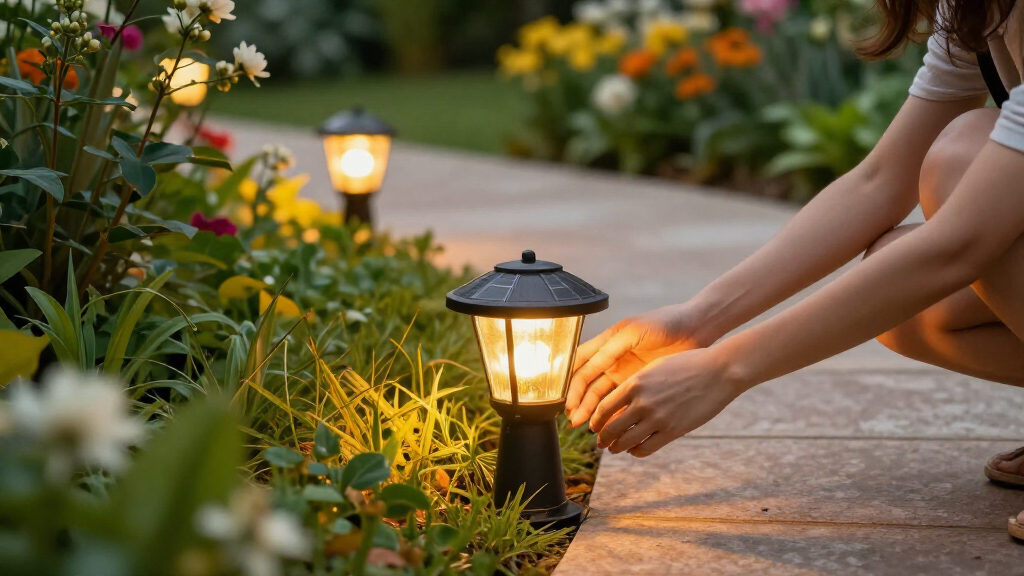 solar garden lights
