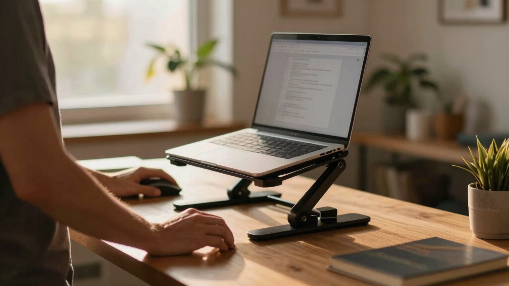 ergonomic standing desk converters