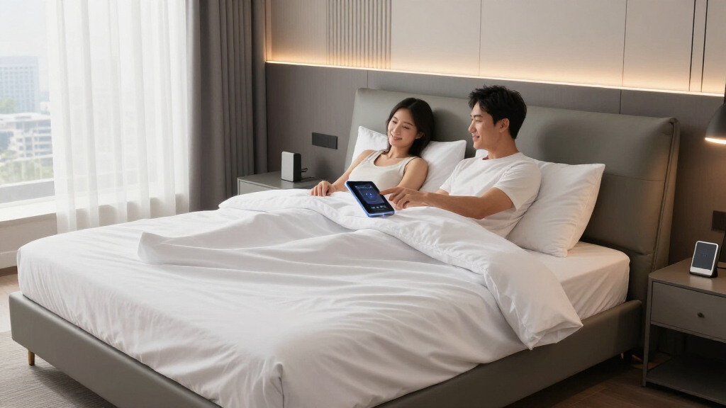 luxury smart beds for tech savvy couples