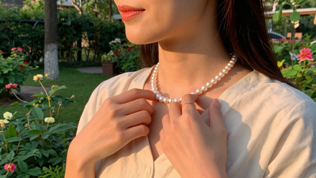 pearl necklace sets