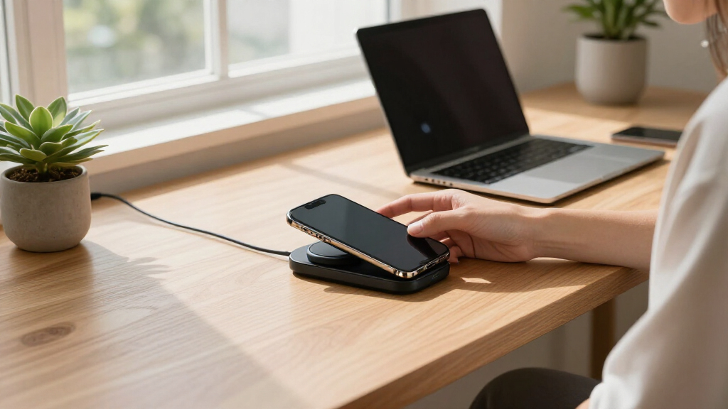 wireless charging stations for desks