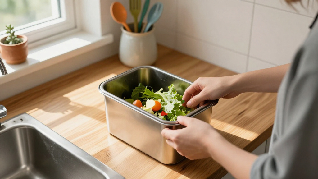 kitchen compost bins