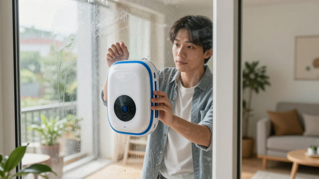 streakfree window cleaning robot