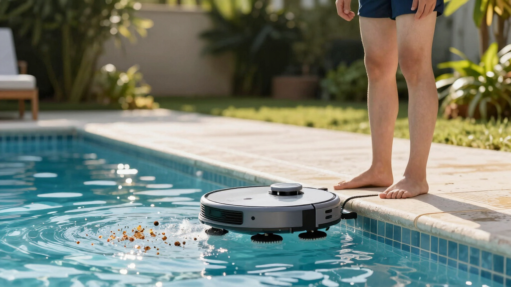 best pool vacuum robot for fine debris