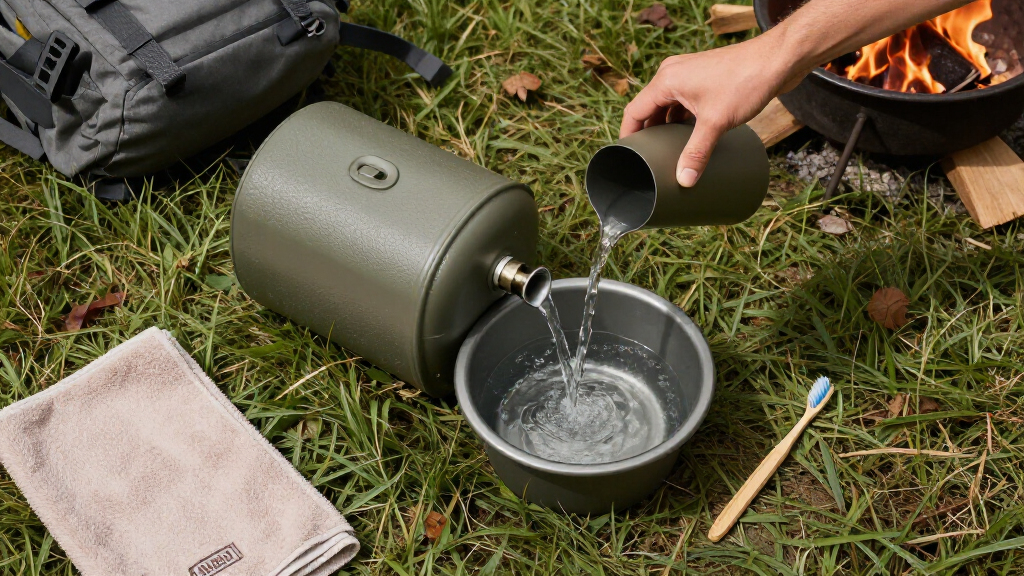 best heated water tank for camp hygiene