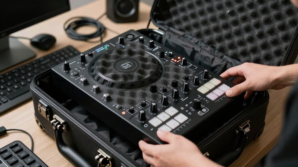 DJ controller cases for travel