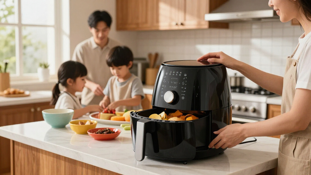 large capacity air fryers for families