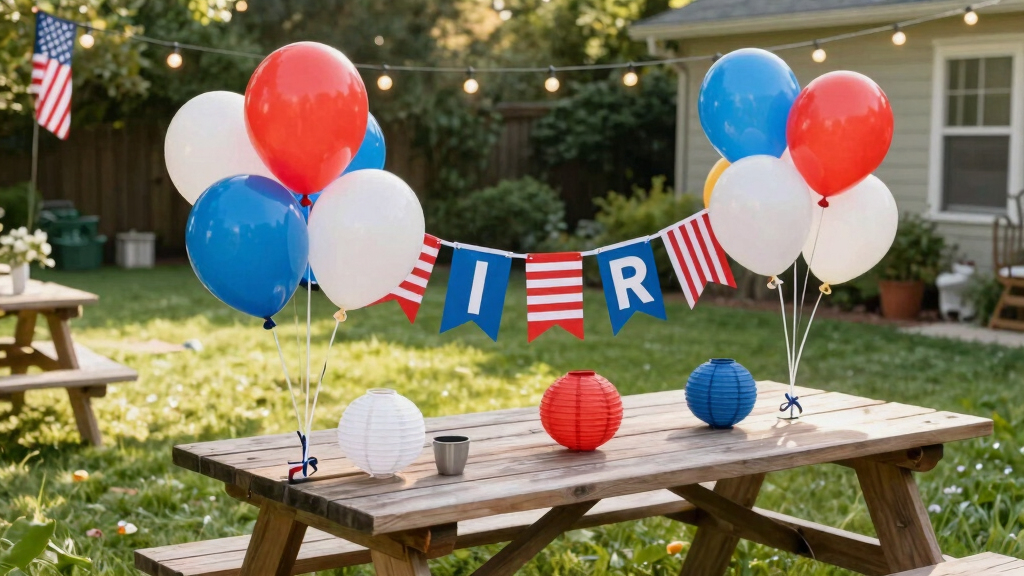 patriotic outdoor party supplies