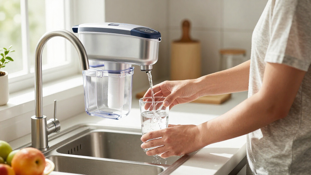 clear housing whole house water filter