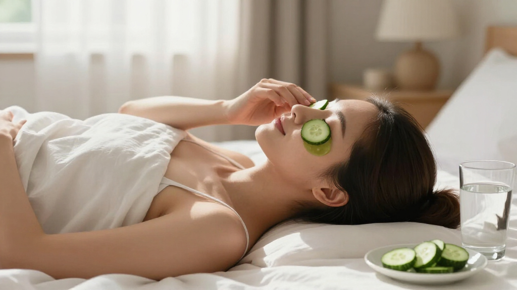 cucumber cooling eye pads
