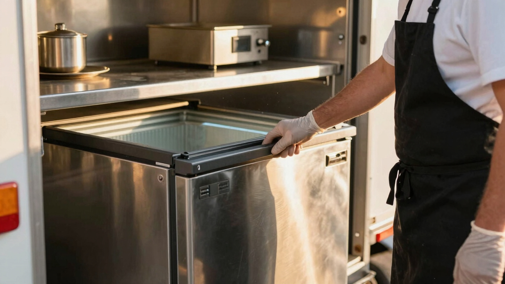 best stainless steel commercial freezers for mobile kitchens