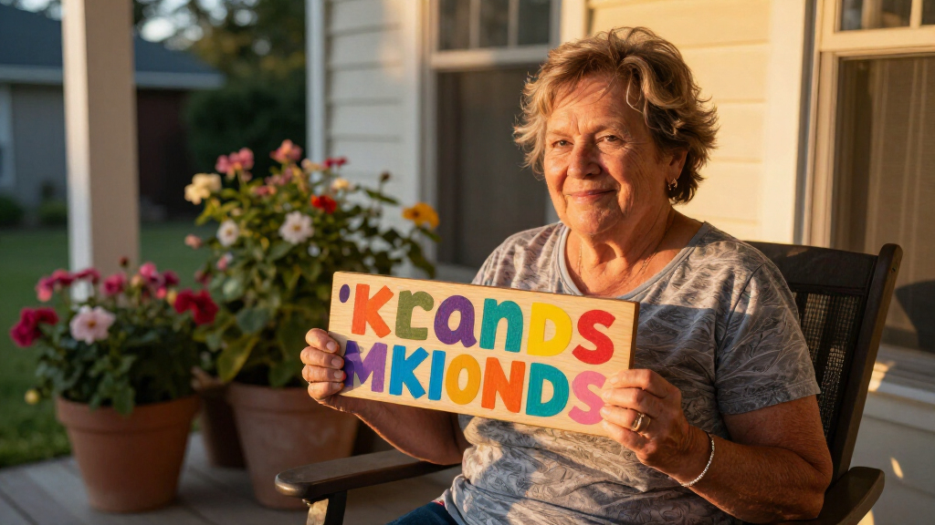 best personalized grandkids name signs for grandparents