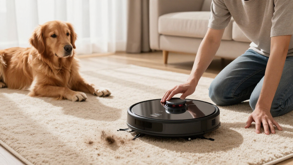 robot vacuum for pet hair