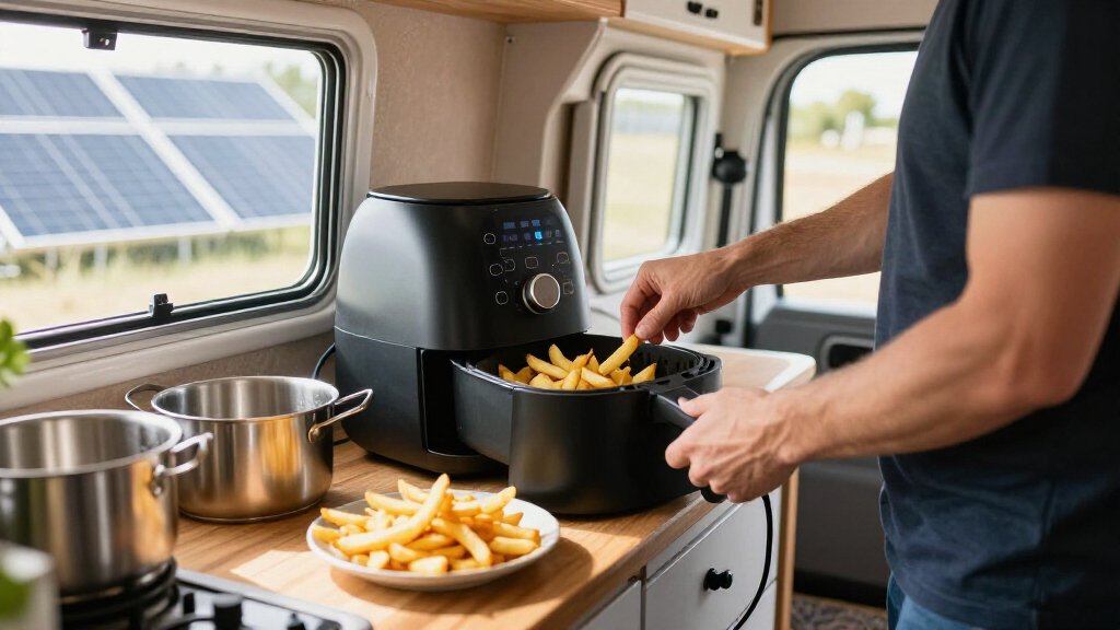 solar generator compatible with air fryers