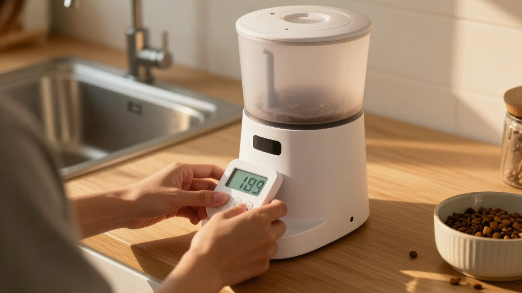 automatic pet feeders with timers
