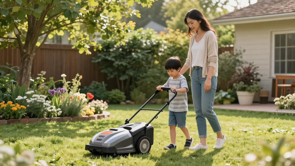 robot lawn mowers for small yards